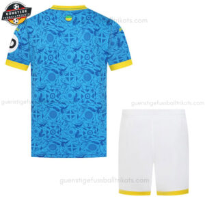 Wolves Drittes Fußballtrikot Kinder Set 25/26 - Back view