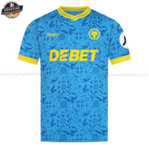 Wolves Herren Drittes Fußballtrikot 25/26 - Front view
