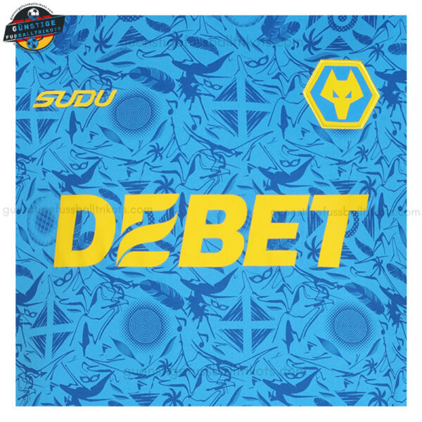 Wolves Ausweichtrikot-Set für Kinder 2025/26