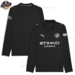 Manchester City Langarm Auswärtstrikot für Herren 2025/26