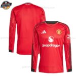 Manchester United Langarm Heimtrikot für Herren 2025/26