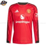 Manchester United Langarm Heimtrikot für Herren 2025/26