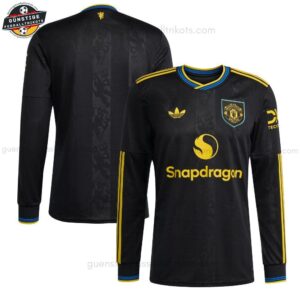 Manchester United Langarm Ausweichtrikot für Herren 2025/26