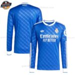 Real Madrid Langarm Ausweichtrikot für Herren 2025/26