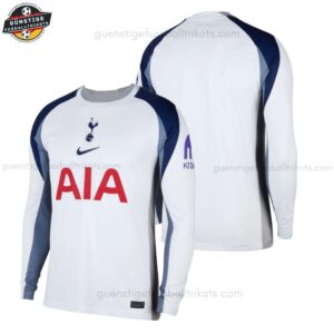 Tottenham Hotspur Langarm Heimtrikot für Herren 2025/26