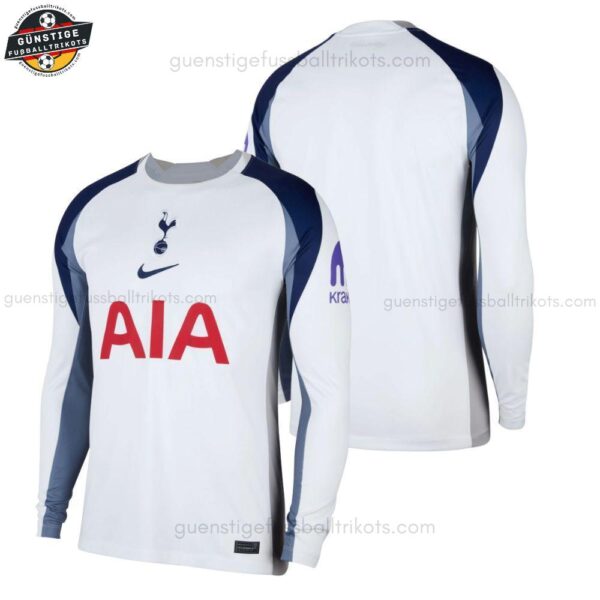 Tottenham Hotspur Langarm Heimtrikot für Herren 2025/26