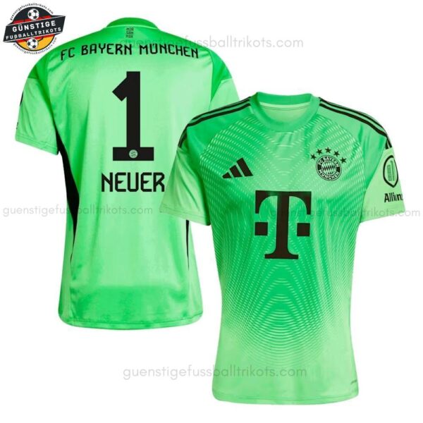 Bayern München NEUER 1 Torwarttrikot für Herren 2025/26