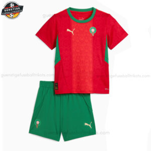 Marokko Heimtrikot-Set für Kinder 2025/26