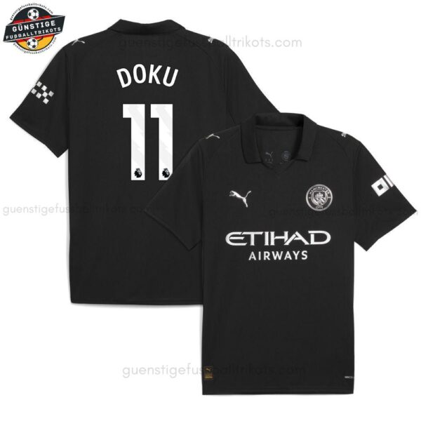 Manchester City DOKU 11 Auswärtstrikot für Herren 2025/26