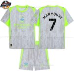 Manchester City MARMOUSH 7 Ausweichtrikot-Set für Kinder 2025/26
