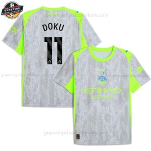 Manchester City DOKU 11 Ausweichtrikot für Herren 2025/26
