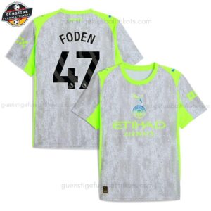 Manchester City FODEN 47 Ausweichtrikot für Herren 2025/26