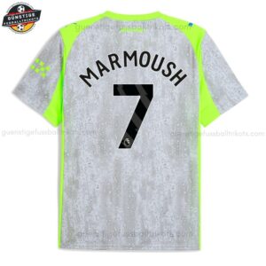 Manchester City MARMOUSH 7 Herren Ausweichtrikot 25/26 - Back view