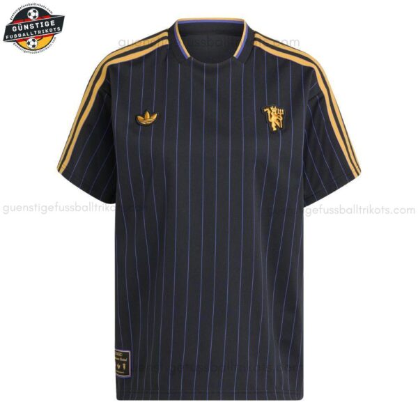 Retro Manchester United Herren Aufwärmtrikot 2025/26