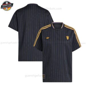 Retro Manchester United Herren Aufwärmtrikot 2025/26