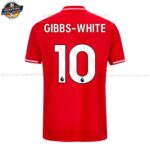 Nottingham Forest GIBBS-WHITE 10 Heimtrikot für Herren 2025/26