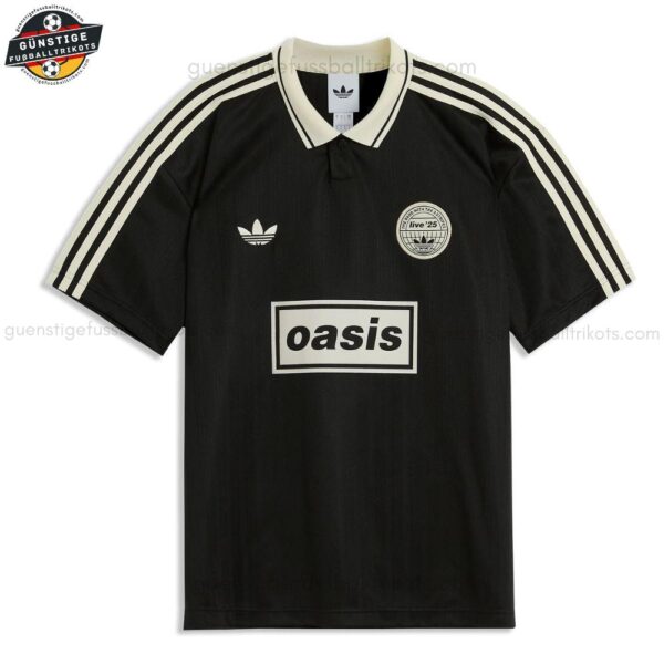 Oasis Schwarz Fußballtrikot für Herren 2025/26