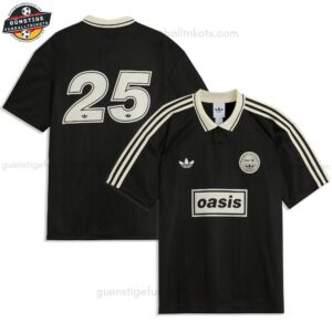 Oasis Schwarz Fußballtrikot für Herren 2025/26
