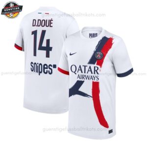 Paris Saint Germain D.DOUÉ 14 Auswärtstrikot für Herren 2025/26