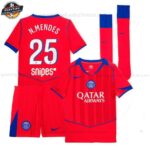 Paris Saint Germain N.MENDES 25 Ausweichtrikot-Set für Kinder 2025/26