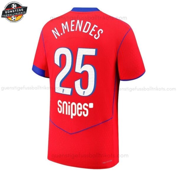 Paris Saint Germain N.MENDES 25 Ausweichtrikot für Herren 2025/26