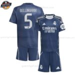 Real Madrid BELLINGHAM 5 Auswärtstrikot-Set für Kinder 2025/26