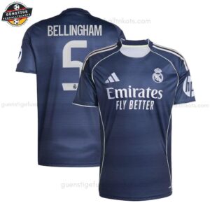 Real Madrid BELLINGHAM 5 Auswärtstrikot für Herren 2025/26