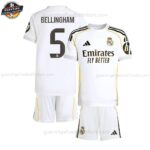 Real Madrid BELLINGHAM 5 Heimtrikot-Set für Kinder 2025/26