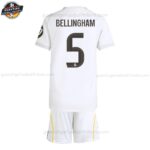 Real Madrid BELLINGHAM 5 Heimtrikot-Set für Kinder 2025/26