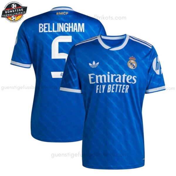 Real Madrid BELLINGHAM 5 Ausweichtrikot für Herren 2025/26