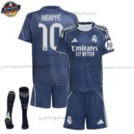 Real Madrid MBAPPÉ 10 Auswärtstrikot-Set für Kinder 2025/26