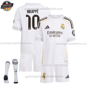 Real Madrid MBAPPÉ 10 Heimtrikot-Set für Kinder 2025/26