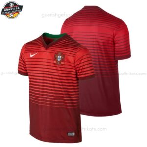 Retro Portugal Heimtrikot für Herren 2014