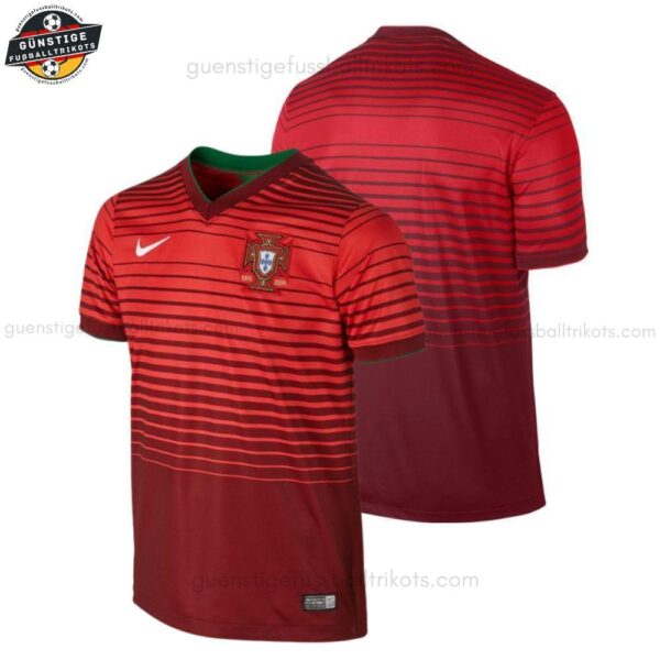 Retro Portugal Heimtrikot für Herren 2014