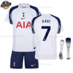 Tottenham Hotspur  XAVI 7 Heimtrikot Kinder Set 2025/26