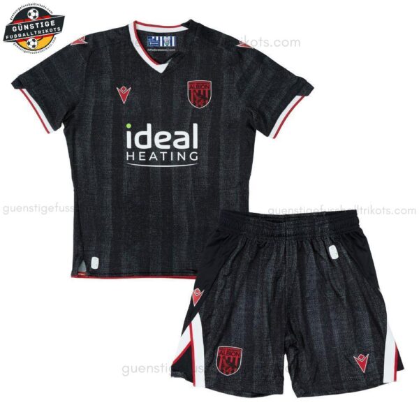 West Bromwich Ausweichtrikot-Set für Kinder 2025/26