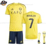 Al Nassr RONALDO 7 Heimtrikot-Set für Kinder 2025/26