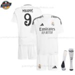 Real Madrid MBAPPÉ 9 Heimtrikot-Set für Kinder 2024/25