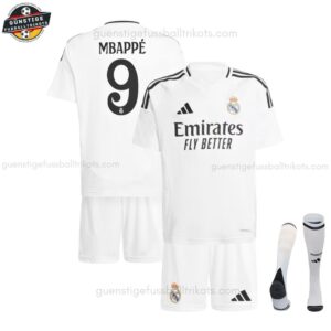 Real Madrid MBAPPÉ 9 Heimtrikot-Set für Kinder 2024/25