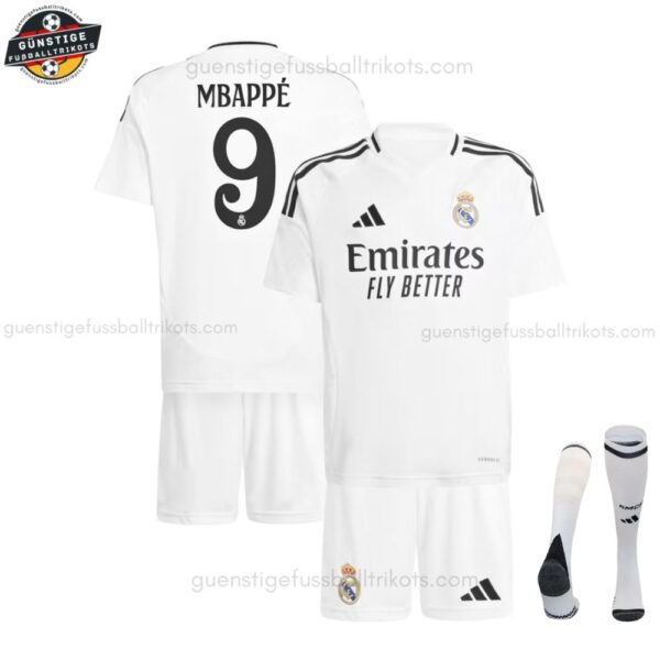 Real Madrid MBAPPÉ 9 Heimtrikot-Set für Kinder 2024/25