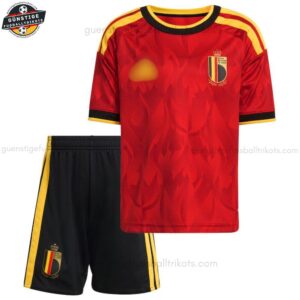 Belgien HeimFußballtrikot Kinder Set 26/27 - Front view