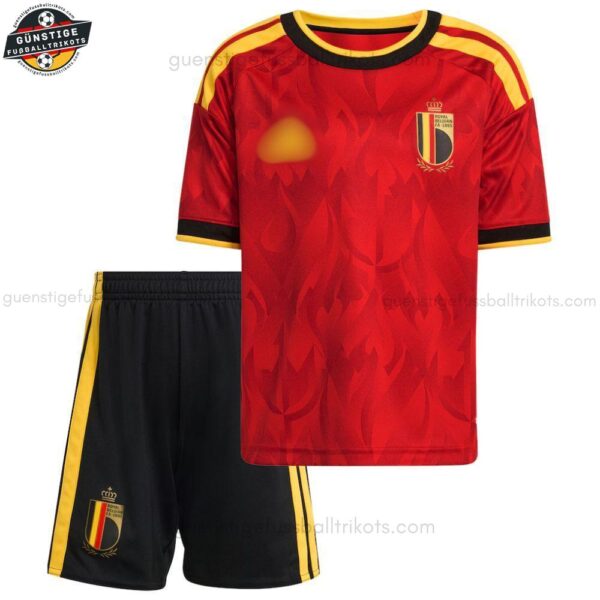 Belgien HeimFußballtrikot Kinder Set 2026/27