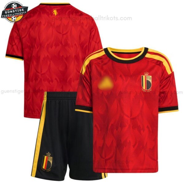 Belgien HeimFußballtrikot Kinder Set 2026/27