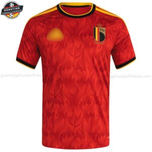 Belgien Herren Heim Fußballtrikot 26/27 - Front view