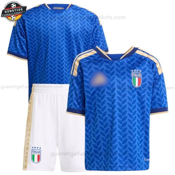 Italien HeimFußballtrikot Kinder Set 2026/27