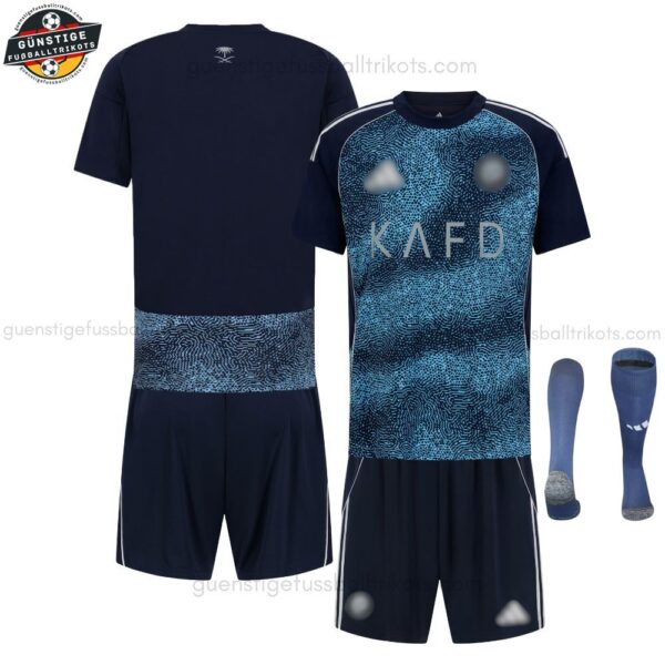 Al Nassr Auswärtstrikot-Set für Kinder 2025/26