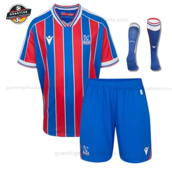 Crystal Palace Heimtrikot-Set für Kinder 2025/26