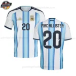 Argentinien Herren Heimtrikot MAC ALLISTER 20 2026/27
