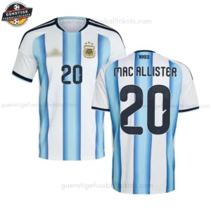 Argentinien Herren Heimtrikot MAC ALLISTER 20 2026/27