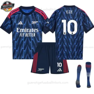 Arsenal EZE 10 Auswärtstrikot-Set für Kinder 2025/26